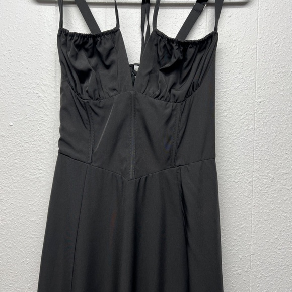 Marthea Womens Maxi Dress Large Corset Fairygoth Renaissance Witchy Regency Boho - Picture 4 of 14